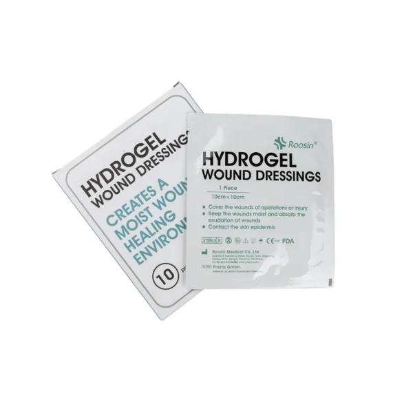 Hydrogel sheet dressing