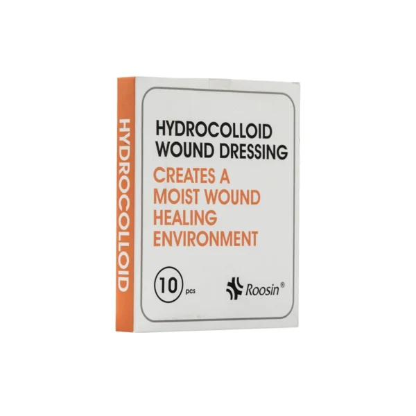 Box of thin hydrocolloid dressings