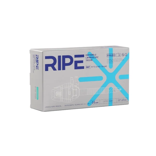 Box of disposable bladeless laparoscopic trocars
