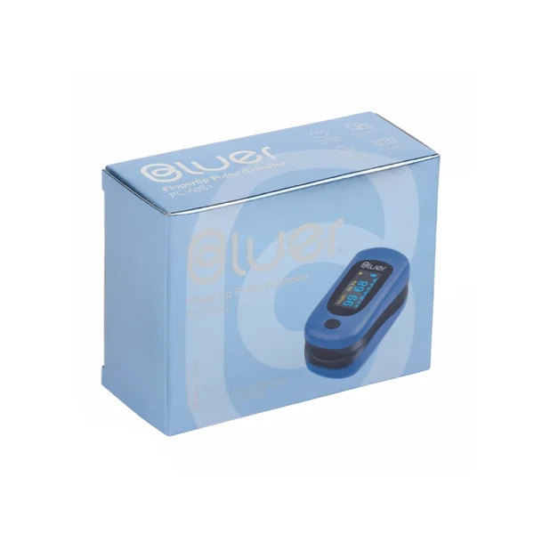 Fingertip pulse oximeter box
