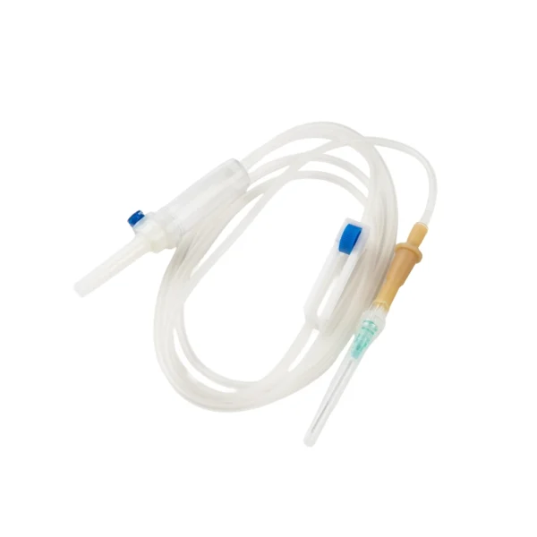 HD infusion set out of its packaging