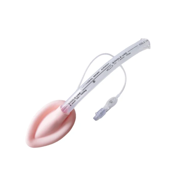 Disposable silicone laryngeal mask, size 5