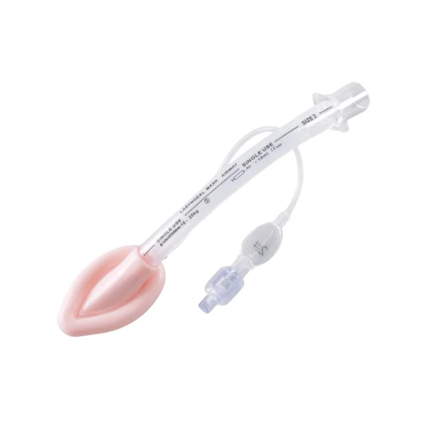 Disposable silicone laryngeal mask, size 2