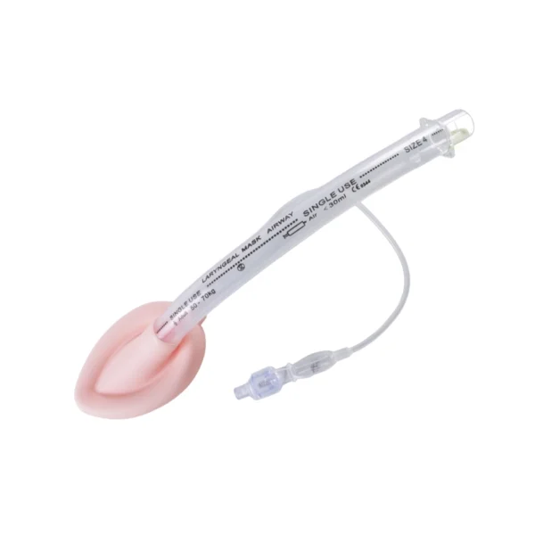 Disposable silicone laryngeal mask, size 4