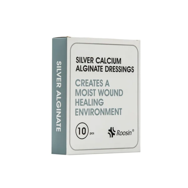 Box of silver calcium alginate dressings