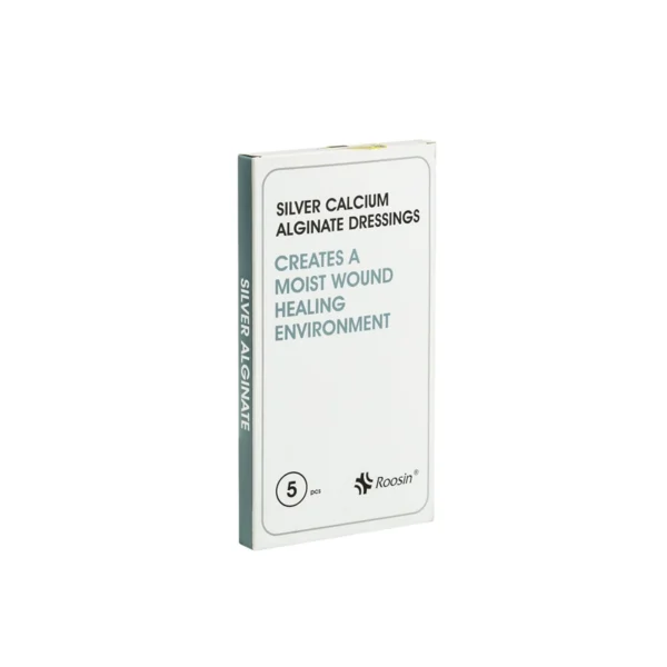 Box of silver calcium alginate dressings, 10 × 20