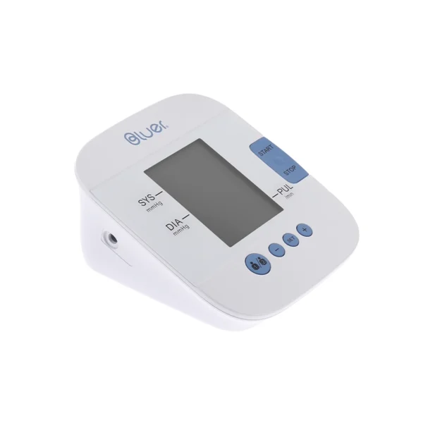 Three-quarter view of the U80I digital upper-arm blood pressure monitor