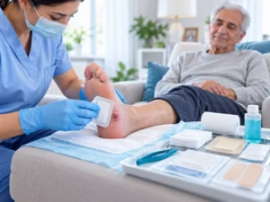 پانسمان زخم دیابتی؛ انواع و درمان آن در منزل