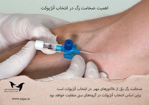 اهمیت ضخامت رگ در انتخاب آنژیوکت