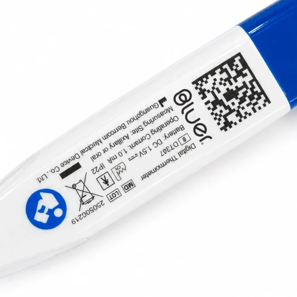 لیبل مشخصات دماسنج دیجیتال DT-007